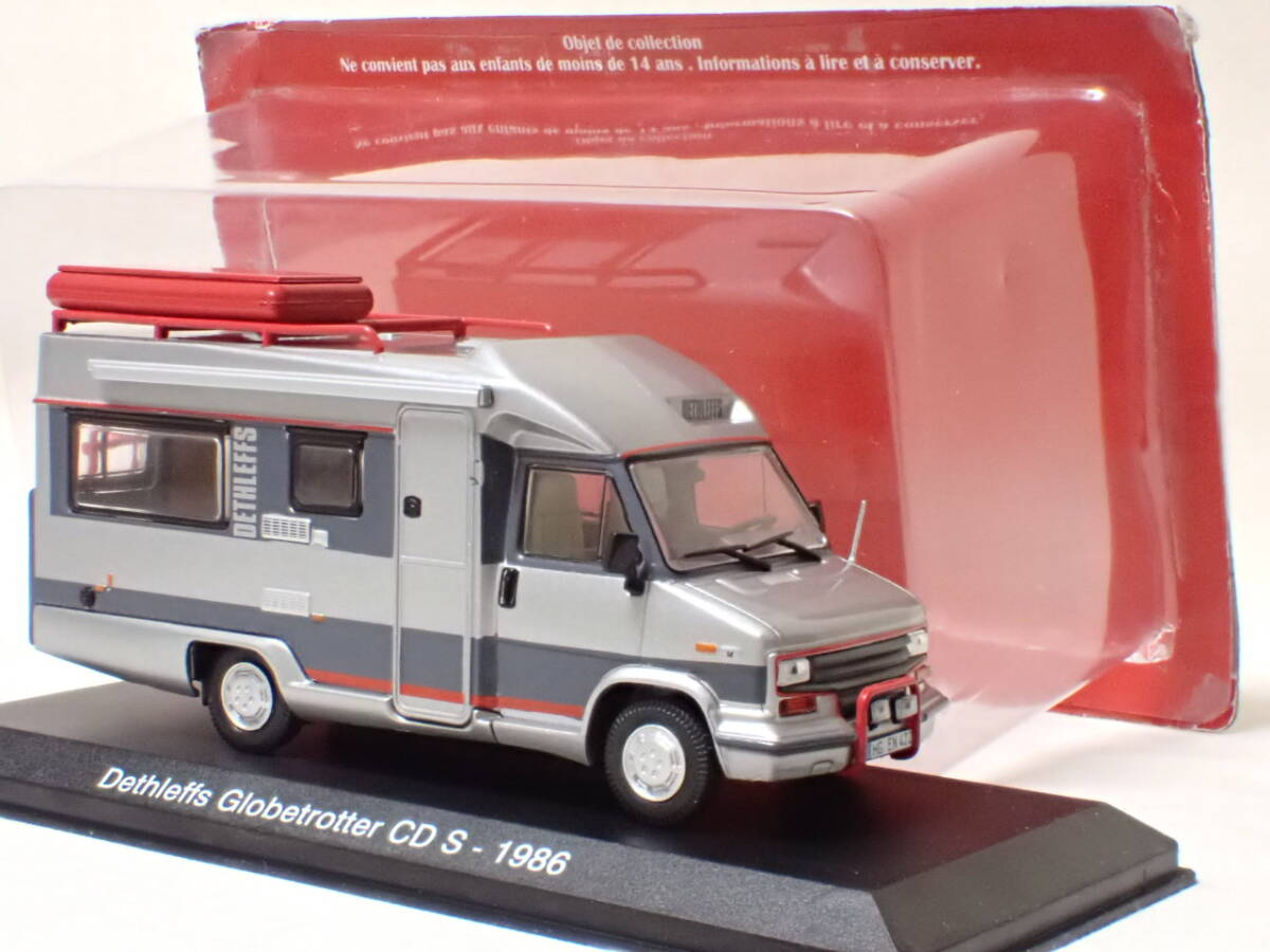レア！1/43 デスレフ・グローブトロッター　キャンピングカー　Dethleffs Globetrotter CD S 1986 Camping Car