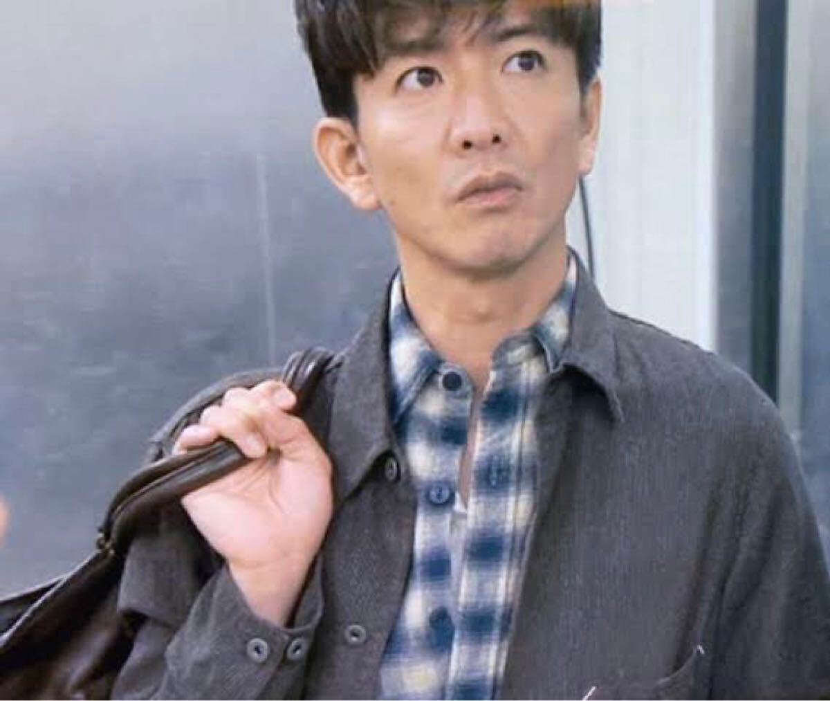 キムタク着】RRL “Ombre Work Shirt” L オンブレ チェック キムタク着】RRL “Ombre Work Shirt” L オンブレ チェック