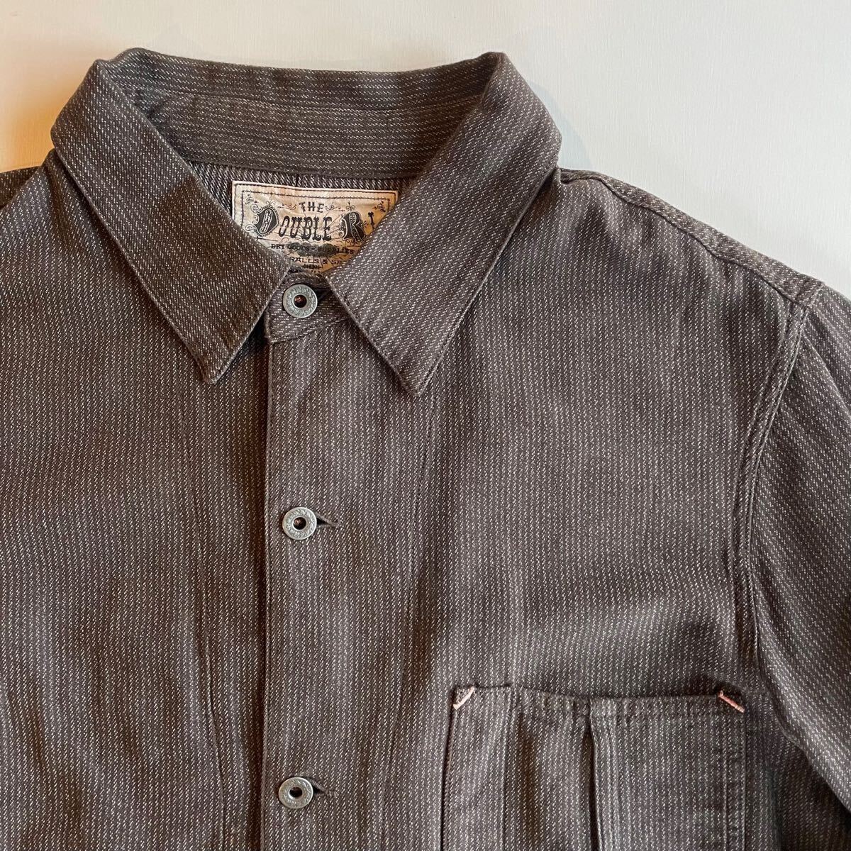 キムタク着】RRL “Cotton Linen Work Jacket” XL カバーオール キムタク着】RRL “Cotton Linen Work Jacket” XL カバーオール