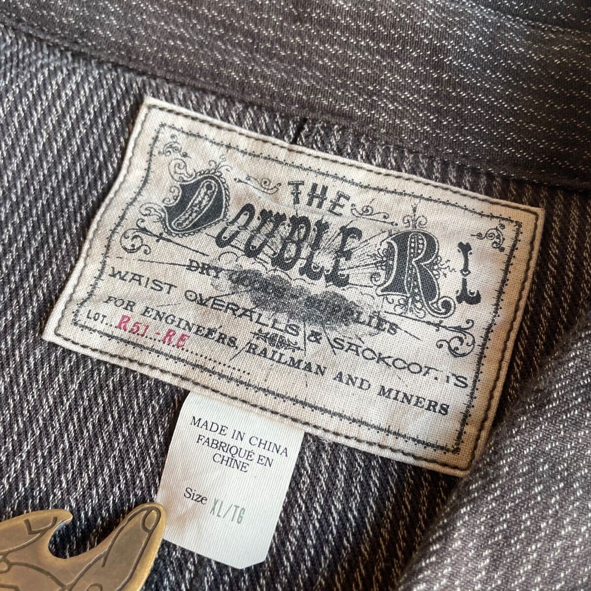キムタク着】RRL “Cotton Linen Work Jacket” XL カバーオール キムタク着】RRL “Cotton Linen Work Jacket” XL カバーオール