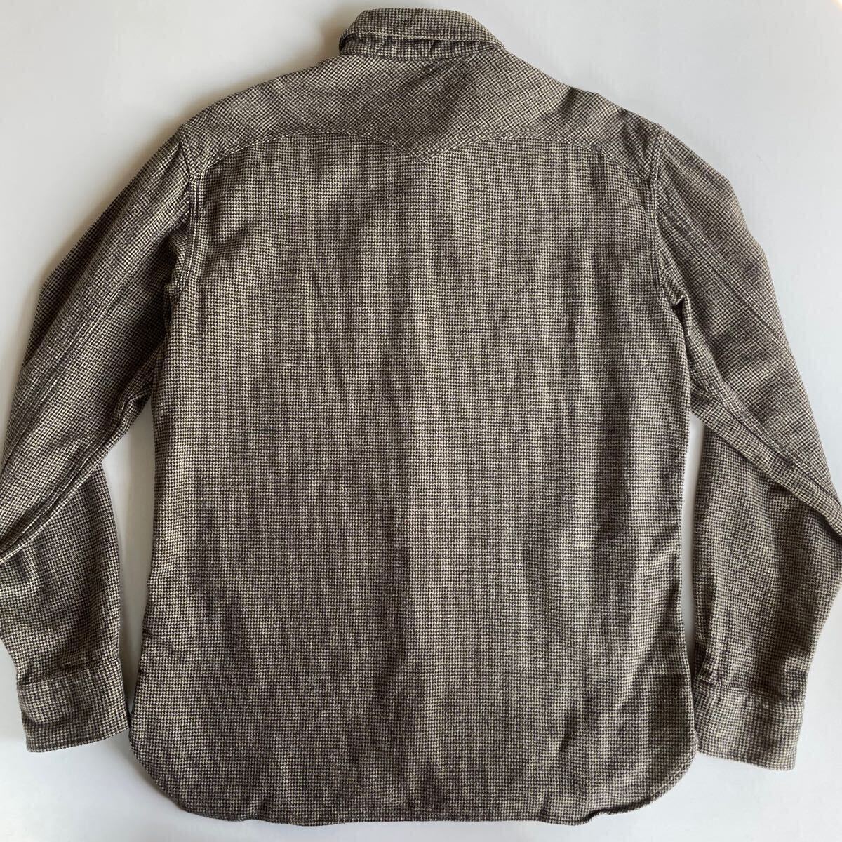 キムタク着】RRL “Houndstooth Twill Work Shirt” M 千鳥格子 キムタク着】RRL “Houndstooth Twill Work Shirt” M 千鳥格子