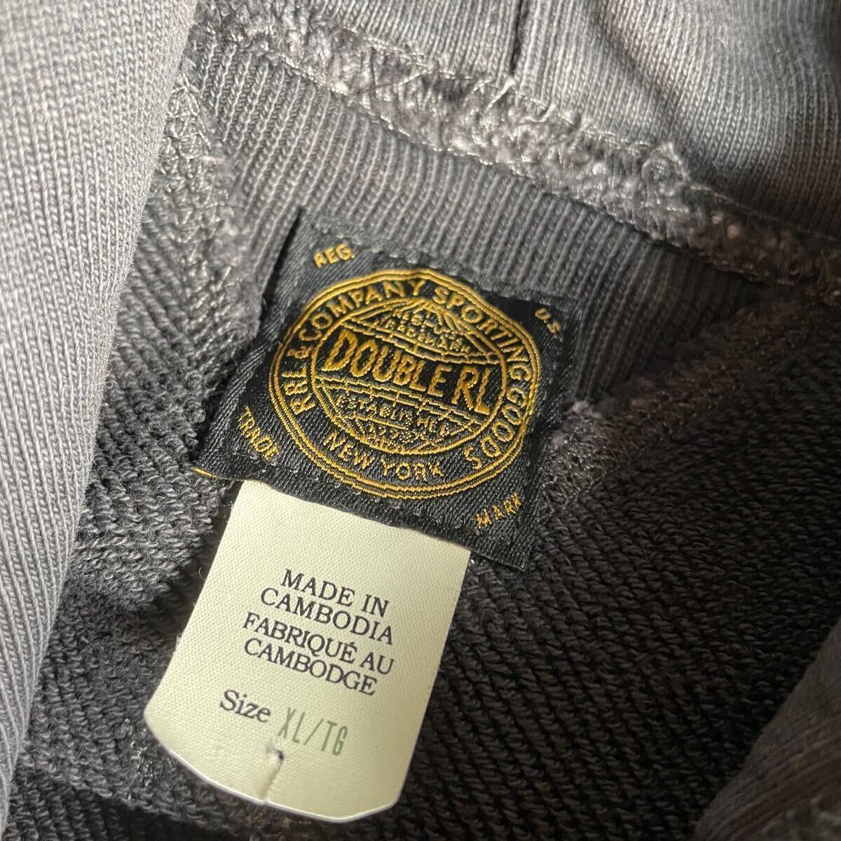 RRL【Ron Herman別注】”Garment Dyed Pullover Hoodie” XL RRL【Ron Herman別注】”Garment Dyed Pullover Hoodie” XL
