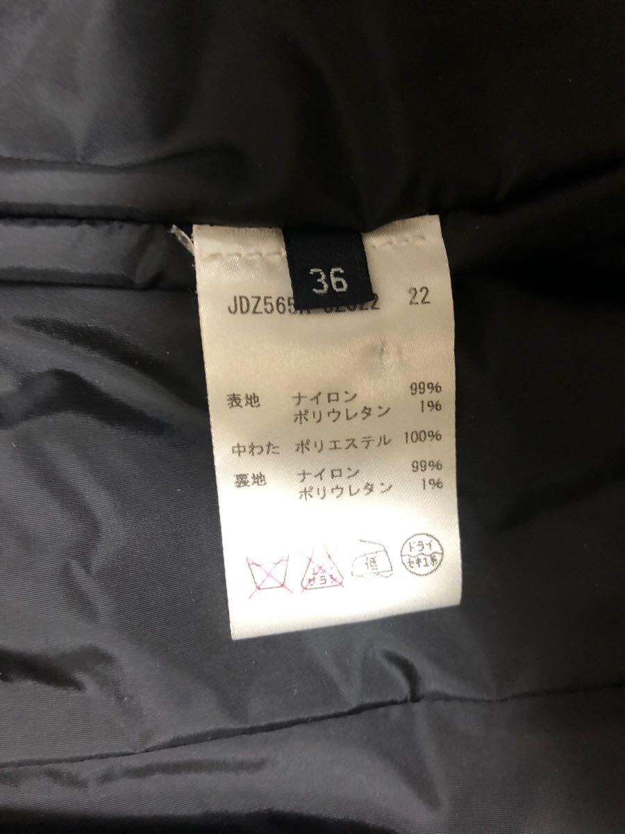  прекрасный товар JIL SANDER NAVY/ Jil Sander темно-синий линия Польша производства нейлон с хлопком пальто чёрный 