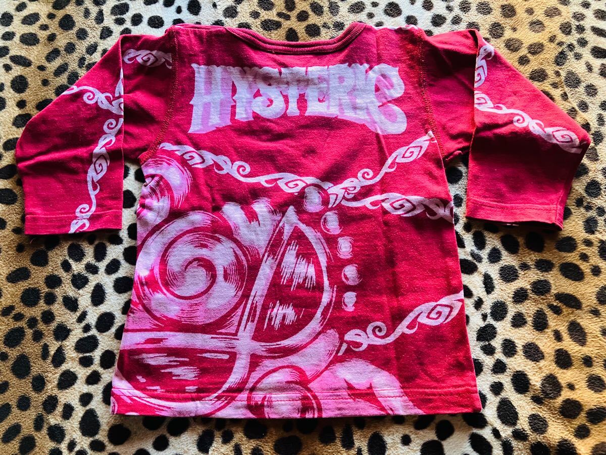 55 HYSTERIC MINI ヒステリック ミニ 長(zhǎng)袖 Tシャツ 80 サイズ 子供服 キッズ kids ジュニア Jr. 男の子 女の子 アウター インナー 男子