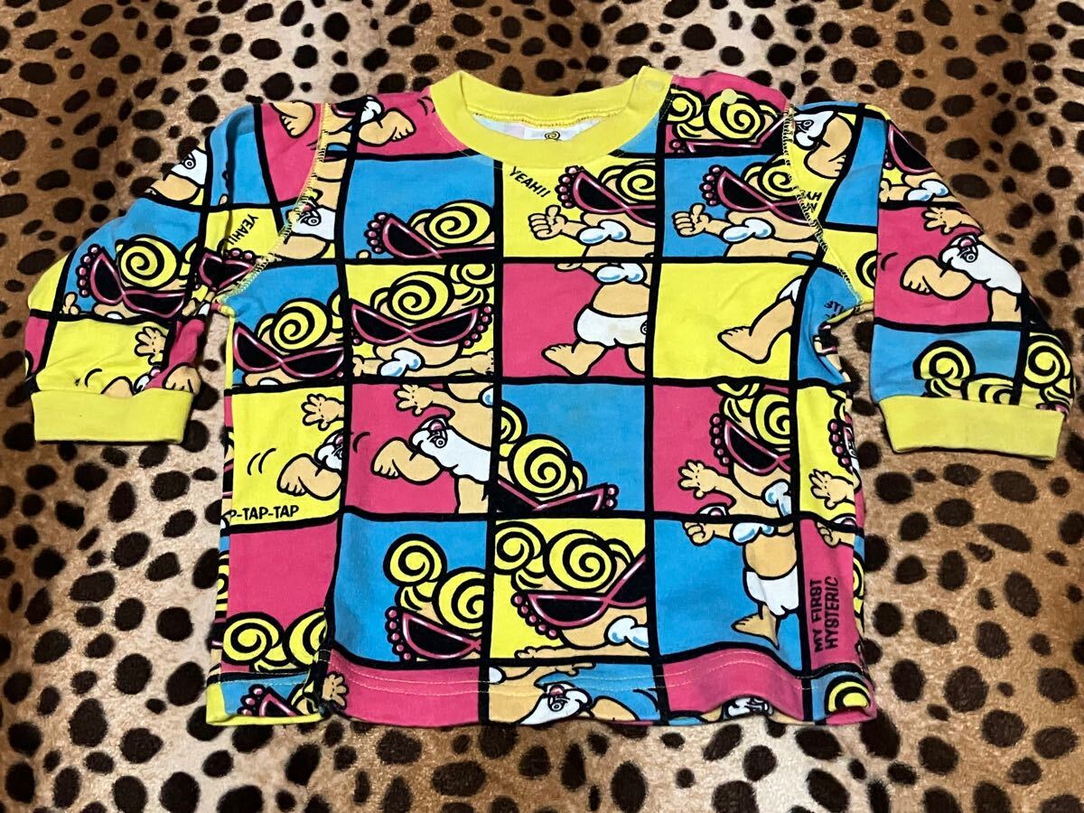 57 HYSTERIC MINI ヒステリック ミニ 長袖 Tシャツ 80 サイズ 子供服 キッズ kids ジュニア Jr. 男の子 女の子 アウター インナー 男子