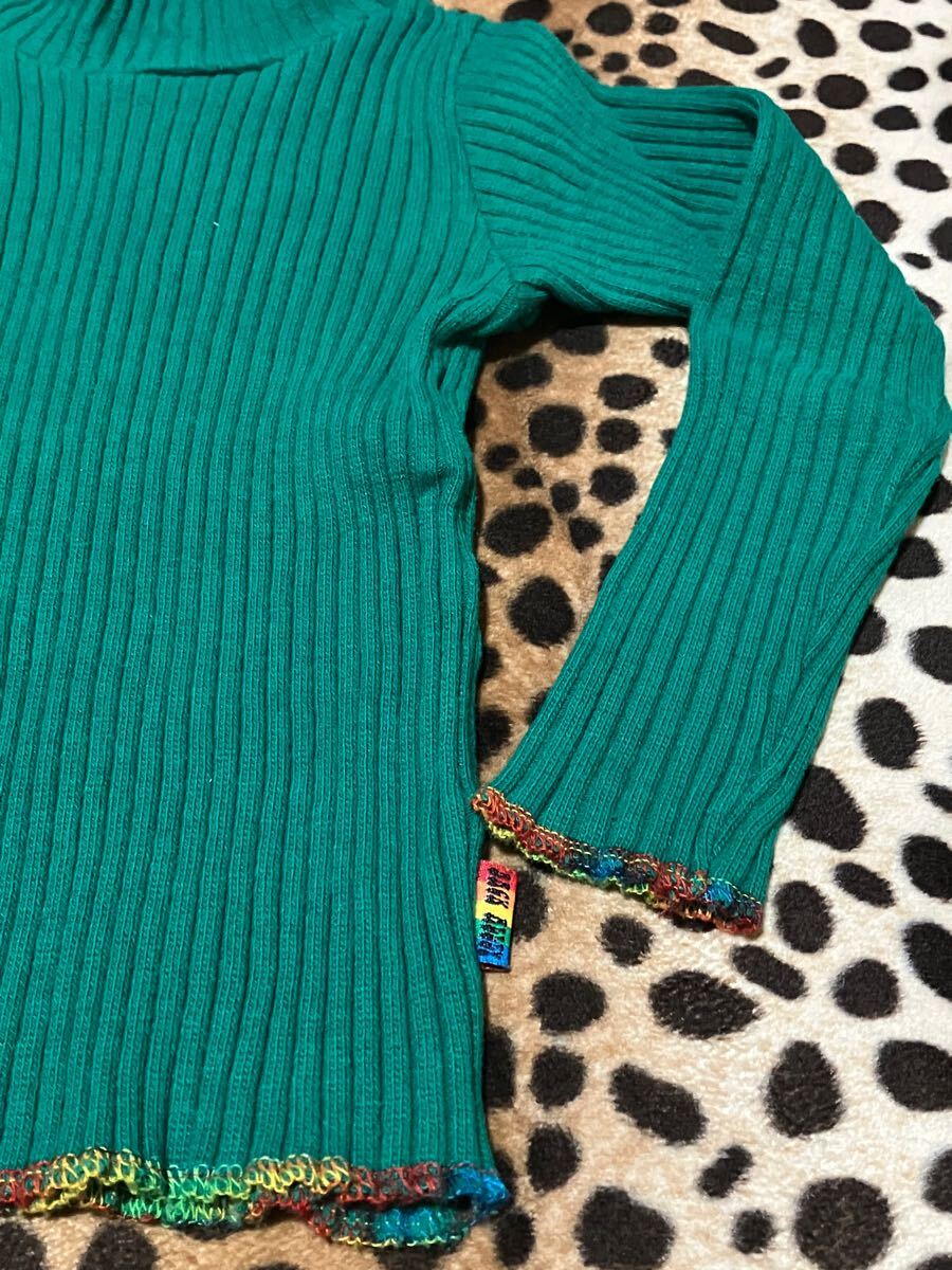 61 美品 Boofoowoo ブーフーウー ニット セーター 100サイズ ハイネック 子供服 キッズ kids ジュニア Jr. 男の子 女の子 アウター 男子