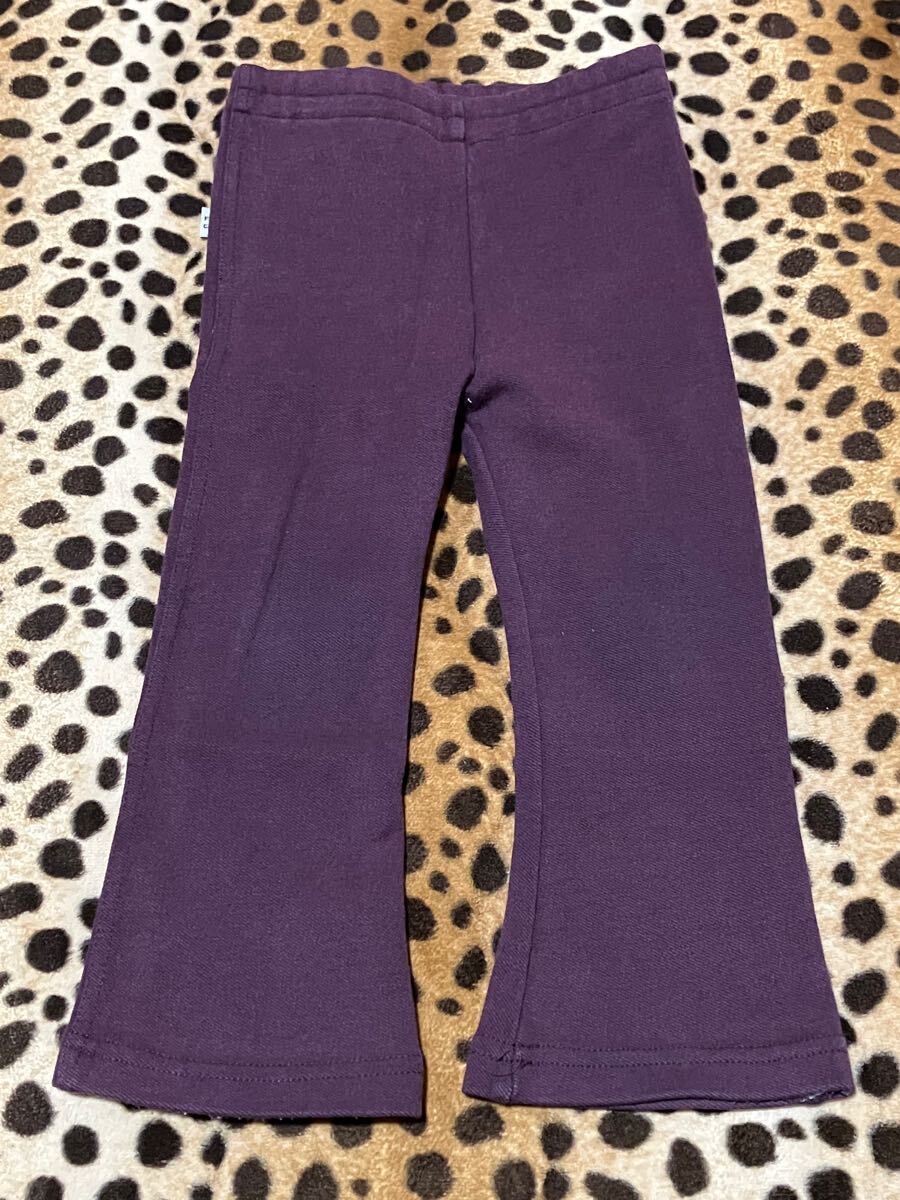 82 F.O.KIDS パンツ 90サイズ エフオーキッズ パープル系 ラッパタイプ 子供服 kids ジュニア Jr. 男の子 女の子 インナー 男子 女子