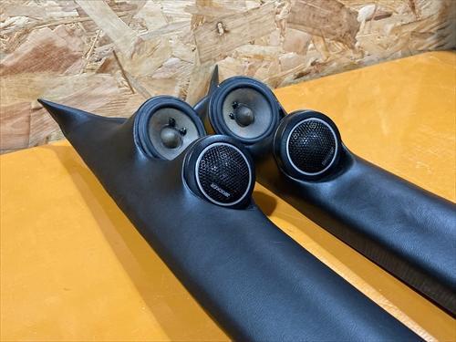 [ custom install заказ сборный ] динамик встроен A стойка внешний дефлектор Car Audio сабвуфер mid автобус 