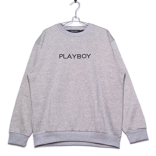 即決■★PLAYBOY/プレイボーイ★■裏起毛トレーナー:SIZE=3L