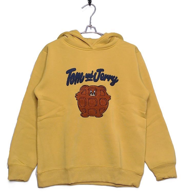 即決■★Tom and Jerry トムとジェリー★■裏起毛パーカーSIZE=レディースM