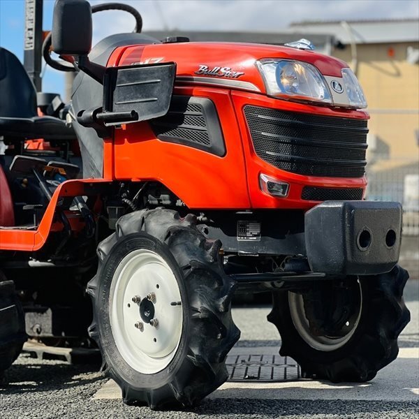 Ds242680 Kubota JB17X-PC трактор 17 лошадиные силы #750 час 4WD power черный [ рабочее состояние подтверждено ]# прямой самовывоз # Kubota