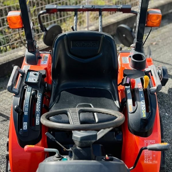 Ds242680 Kubota JB17X-PC трактор 17 лошадиные силы #750 час 4WD power черный [ рабочее состояние подтверждено ]# прямой самовывоз # Kubota