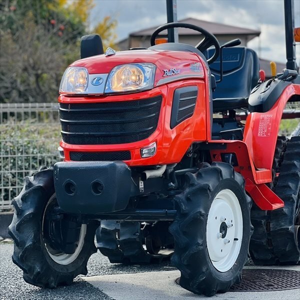 Ds242680 Kubota JB17X-PC трактор 17 лошадиные силы #750 час 4WD power черный [ рабочее состояние подтверждено ]# прямой самовывоз # Kubota