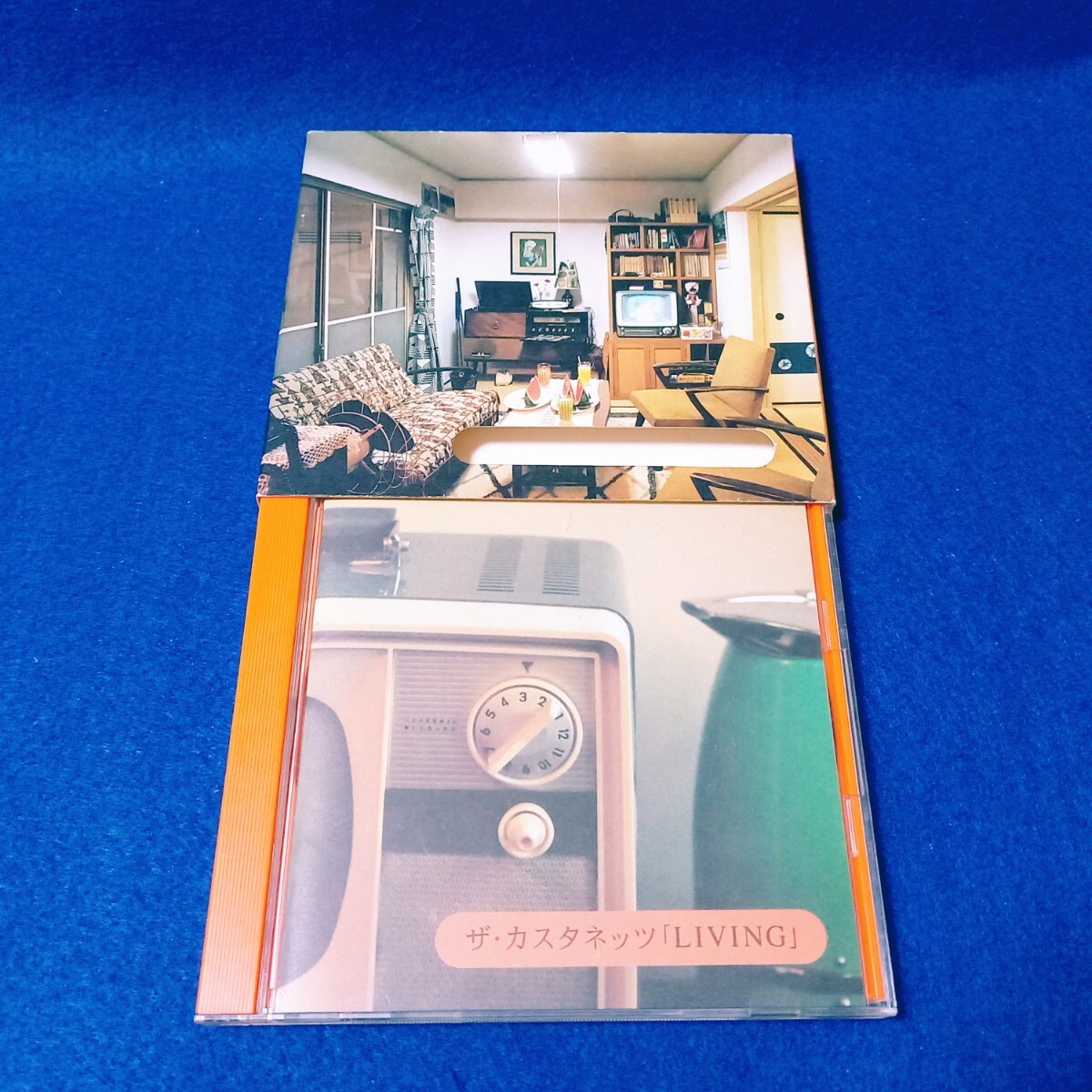 ザ?カスタネッツ / LIVING 《初回盤 スリーブケース付き》 アルバム CD カラートレイ仕様 the castanets リビング 牧野元 【同梱可能】