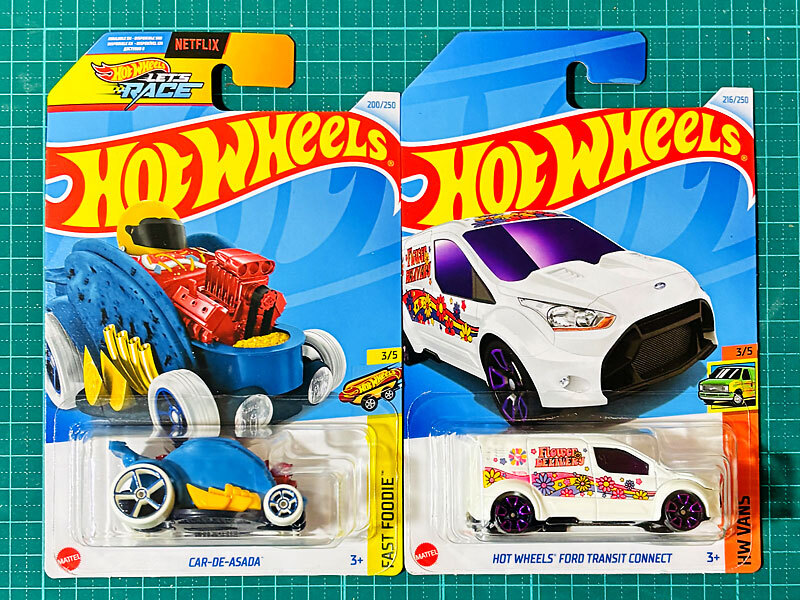 ホットウィール CAR-DE ASADA｜HOT WHEELS FORD TRANSIT CONNECT カーデアサダフォードトランジットコネクトトレジャーハント