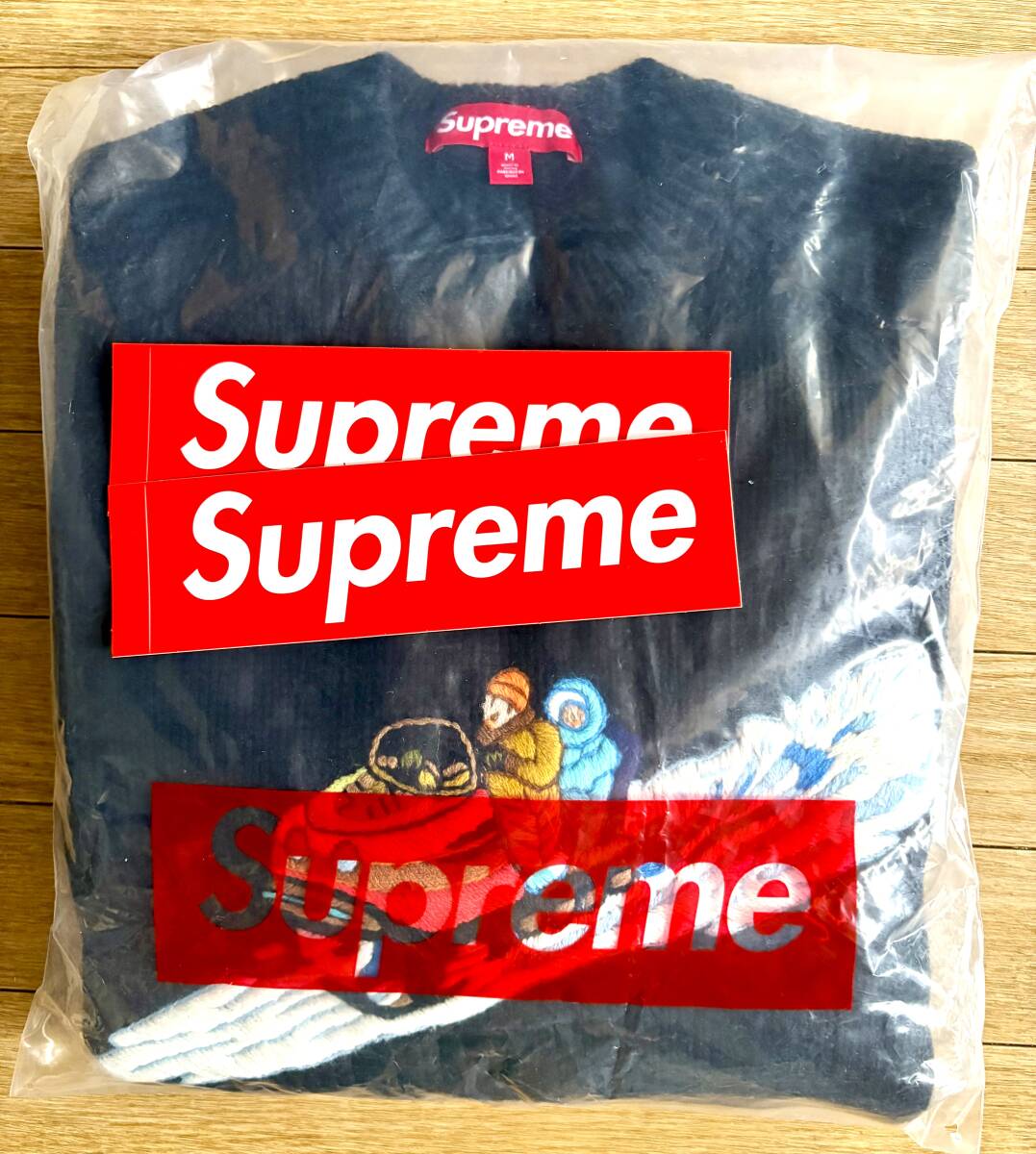 新品未着用】Supreme Snowmobile Sweater Black M 24FW 正規品 新品未着用】Supreme Snowmobile Sweater Black M 24FW 正規品