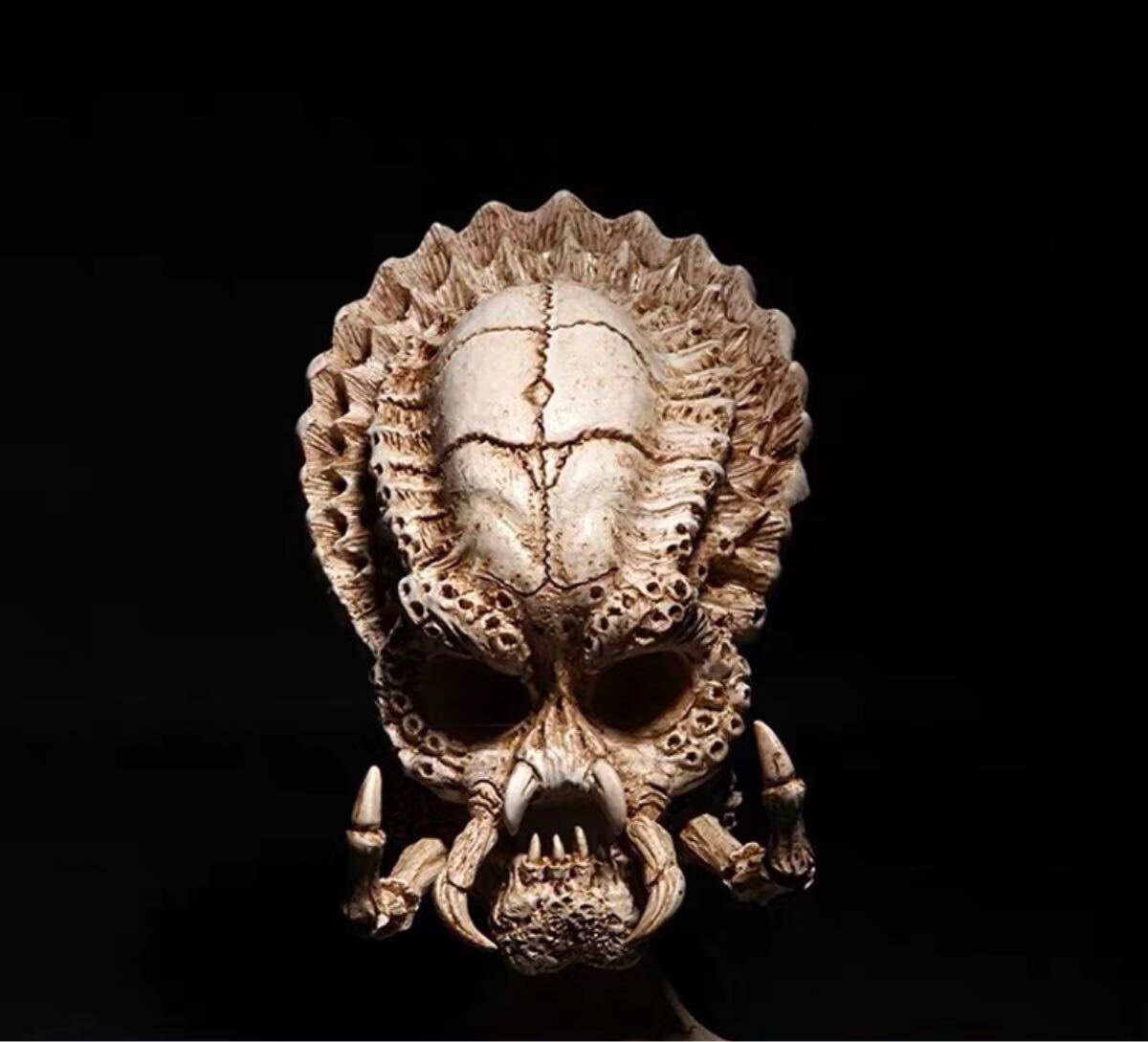 エイリアン スカルモデル 漆黒金塗 骨 標本 リアルモデル 面倒い エイリアン スカルモデル 漆黒金塗 骨 標本 リアルモデル 面倒い