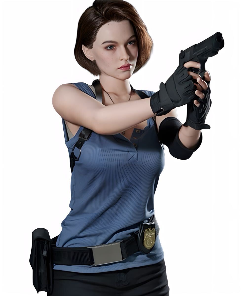 1/6 フィギュア ヘッド 12インチ ジル・バレンタイン biohazard