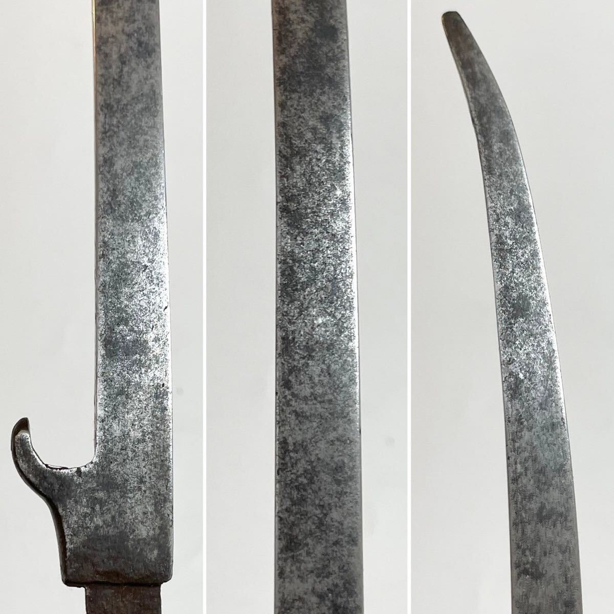 兜割 鉄刀 拵付き 武具 幕末 甲冑 名和弓雄 特殊武器 暗器 骨董