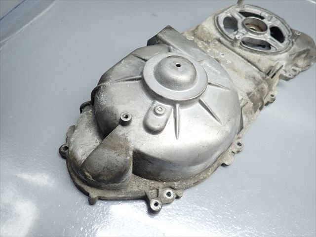 εFE19-74 ヤマハ マジェスティ250-4 SG20J (平成19年式) エンジン クランクケースカバー 左 破損無(wú)し！