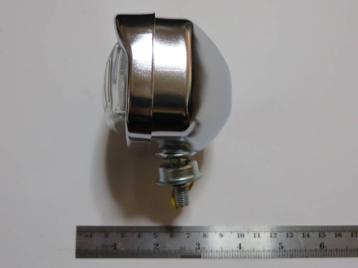 ドーワ バックランプ ASSY メッキ バルブ無し back lamp dead stock 旧車 昭和レトロ 当時物 トラック 英国車 vintage car classic retro _画像10