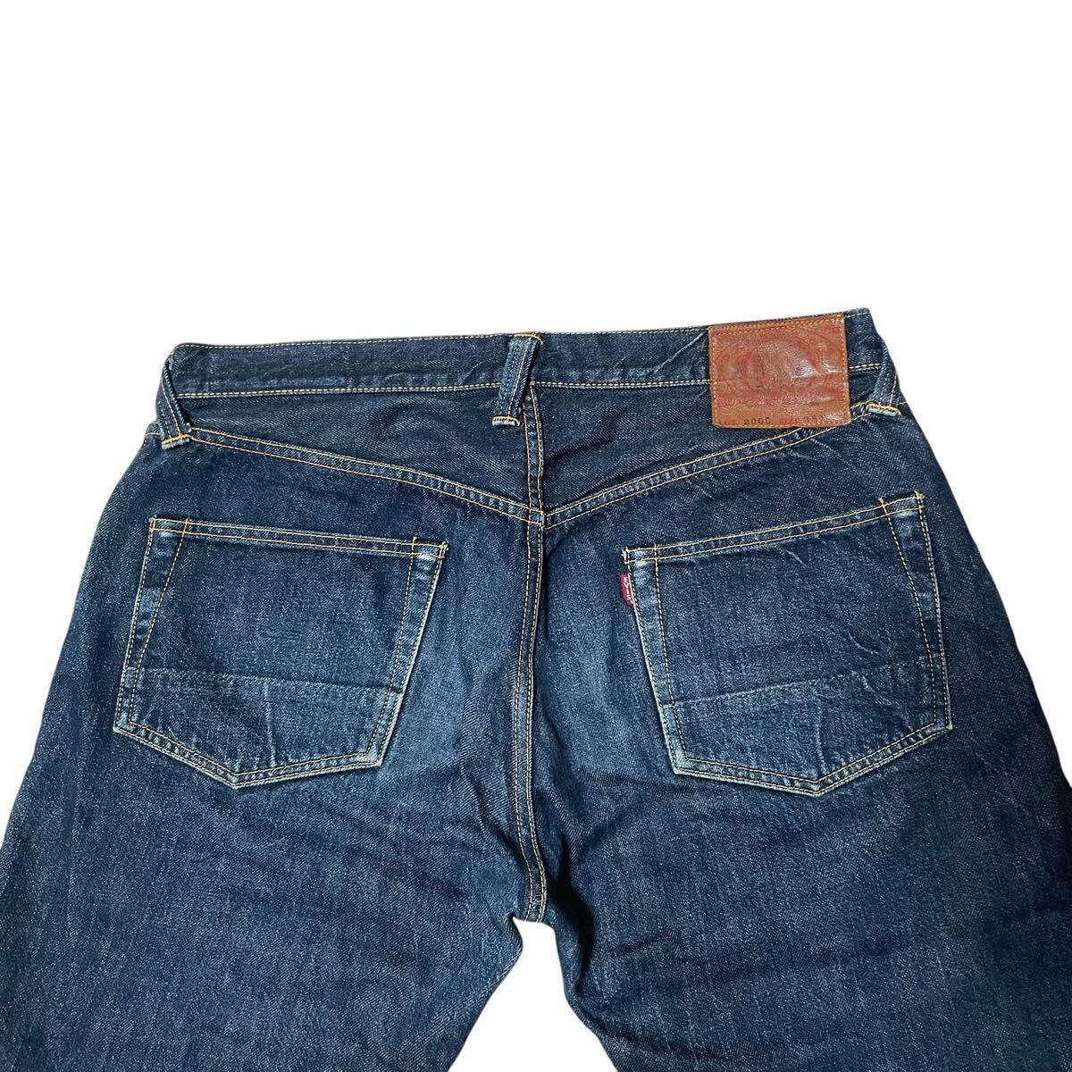 初期 漢の1着 ペンキ無し エヴィス EVISU 2000 虎耳 W38 メンズ 初期 漢の1着 ペンキ無し エヴィス EVISU 2000 虎耳 W38 メンズ