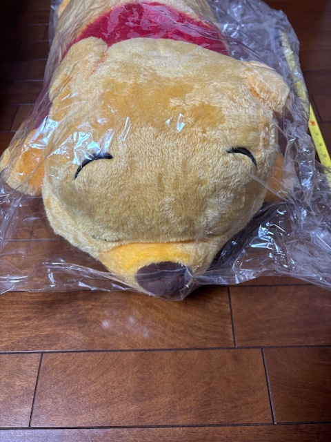 くまのプーさん ぬいぐるみ （ディズニー キャラクターぬいぐるみ）ビッグサイズ　うつ伏せポーズ　非売品　未使用品