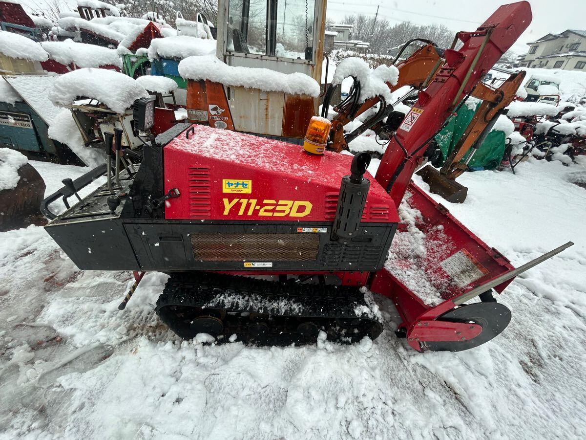 ヤナセ大型除雪機Y11-23Dダイハツ三気筒ディーゼルエンジン23 ヤナセ大型除雪機Y11-23Dダイハツ三気筒ディーゼルエンジン23