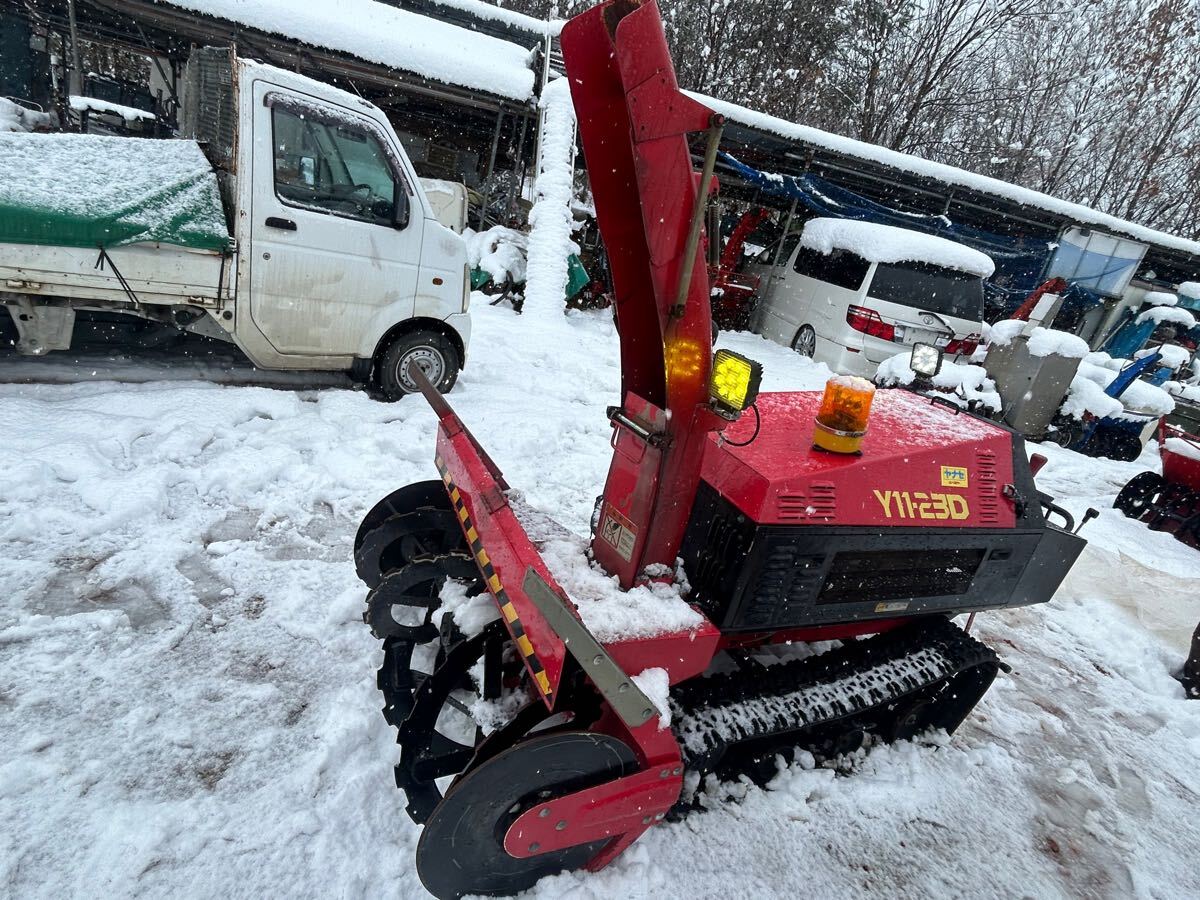 ヤナセ大型除雪機Y11-23Dダイハツ三気筒ディーゼルエンジン23 ヤナセ大型除雪機Y11-23Dダイハツ三気筒ディーゼルエンジン23