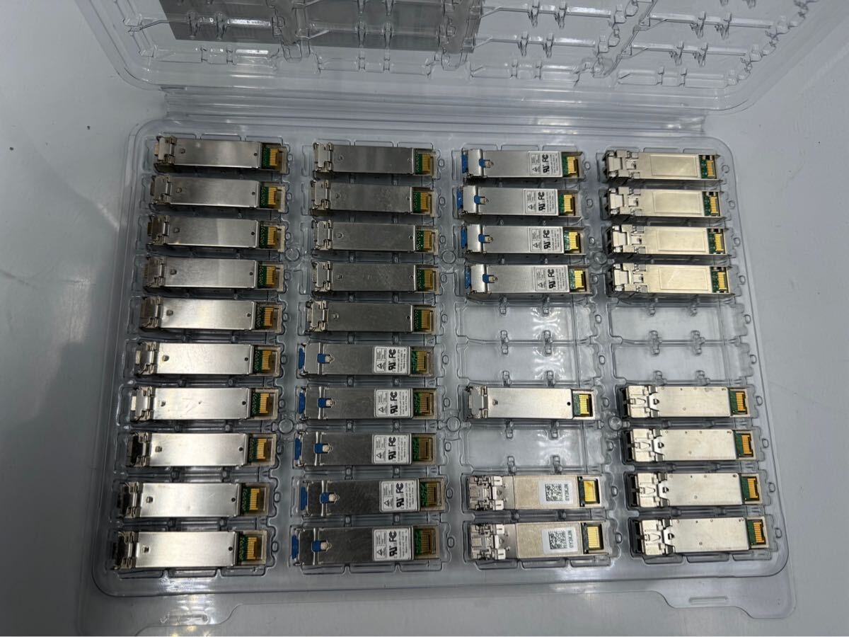 s2112) SFP модуль Allied Telesis AT-SPLX10 /intel/Finisar/ вместе итого :35 шт комплект 