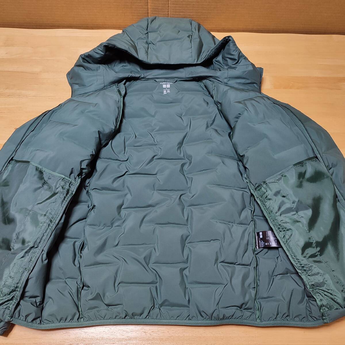 UNIQLO ユニクロ パフテックパーカ S ダークグリーン 商品番号 UNIQLO ユニクロ パフテックパーカ S ダークグリーン 商品番号