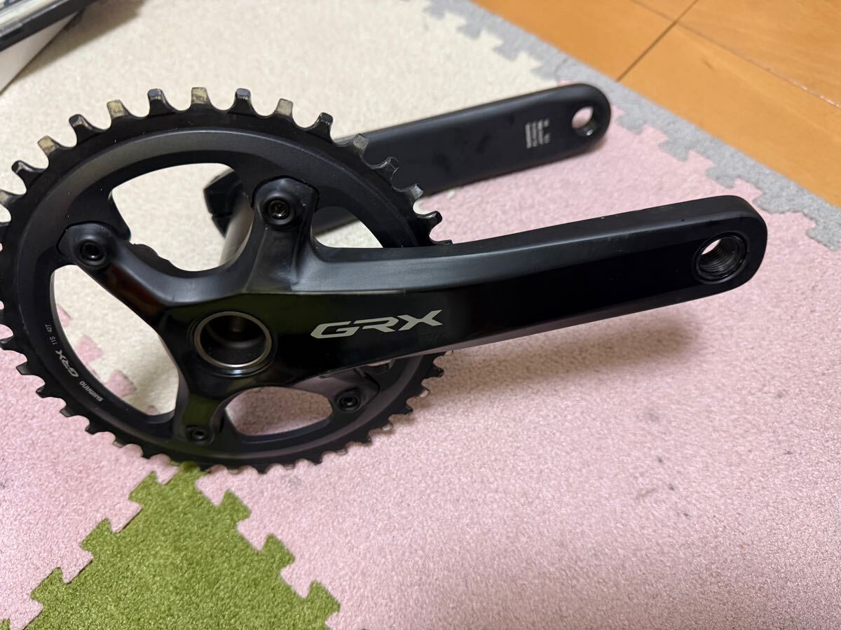 SHIMANO シマノ GRX FC-RX810 175mm 42T 1×11 フロントシングル ナローワイド グラベル 中古品
