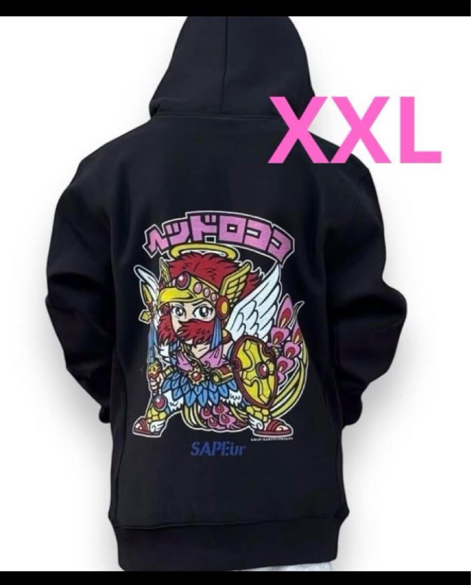 XXLサイズ】新品 サプール フーディーSAPEUr ビックリマン XXLサイズ】新品 サプール フーディーSAPEUr ビックリマン