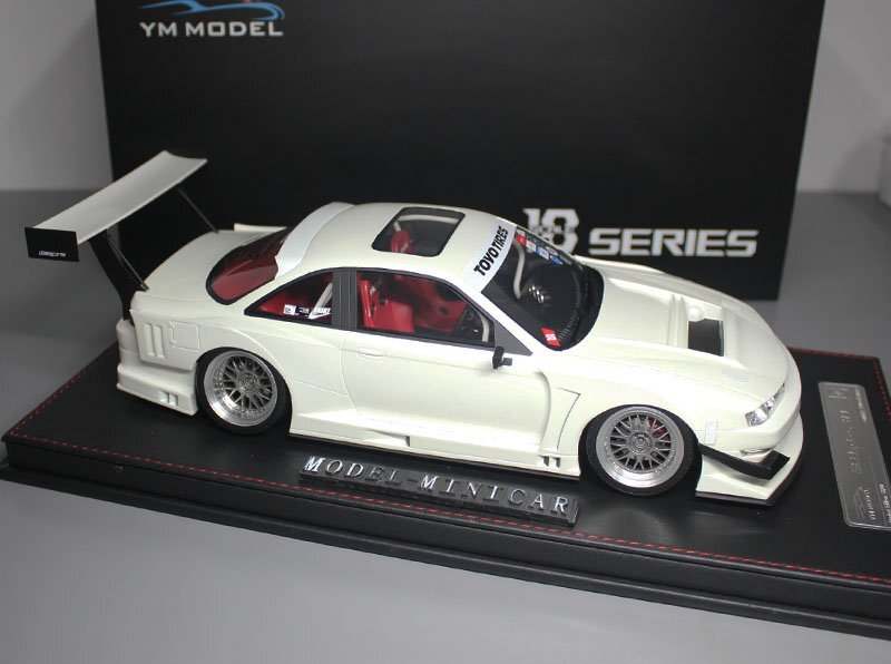 売れ筋がひクリスマスプレゼント！ △入手困難！世界限定99台！YM 1/18日産 Silvia ニッサン Nissan BBR