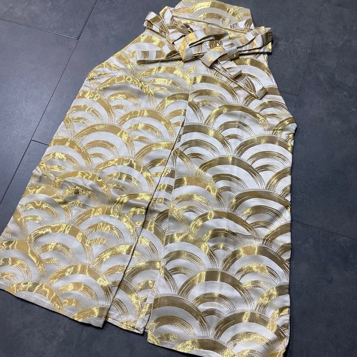 七◇美品◇装束◇馬乗り袴◇金襴袴◇紐下83◇男着物法衣◇公家 七◇美品◇装束◇馬乗り袴◇金襴袴◇紐下83◇男着物法衣◇公家