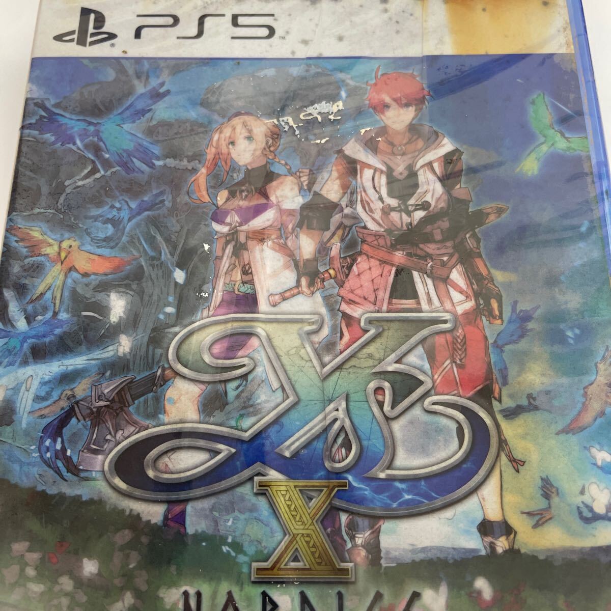 PS5ソフト イースX -NORDICS- [通常版] イース10　 ノーディクス 未開封品 ジャケット難あり