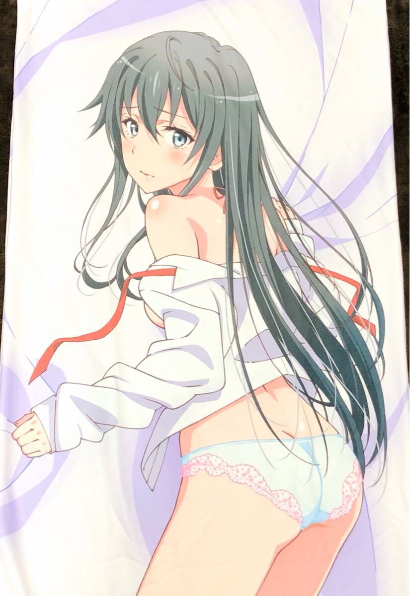 TBS 雪ノ下雪乃 抱き枕カバー やはり俺の青春ラブコメはまちがっている。続 制服 下着 白スクール水着 美少女 俺ガイル はまち グッズ