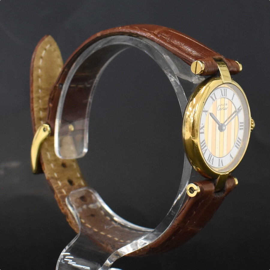 1円 ◎稼働品 美品 Cartier カルティエ レディース腕時計 マスト 1円 ◎稼働品 美品 Cartier カルティエ レディース腕時計 マスト