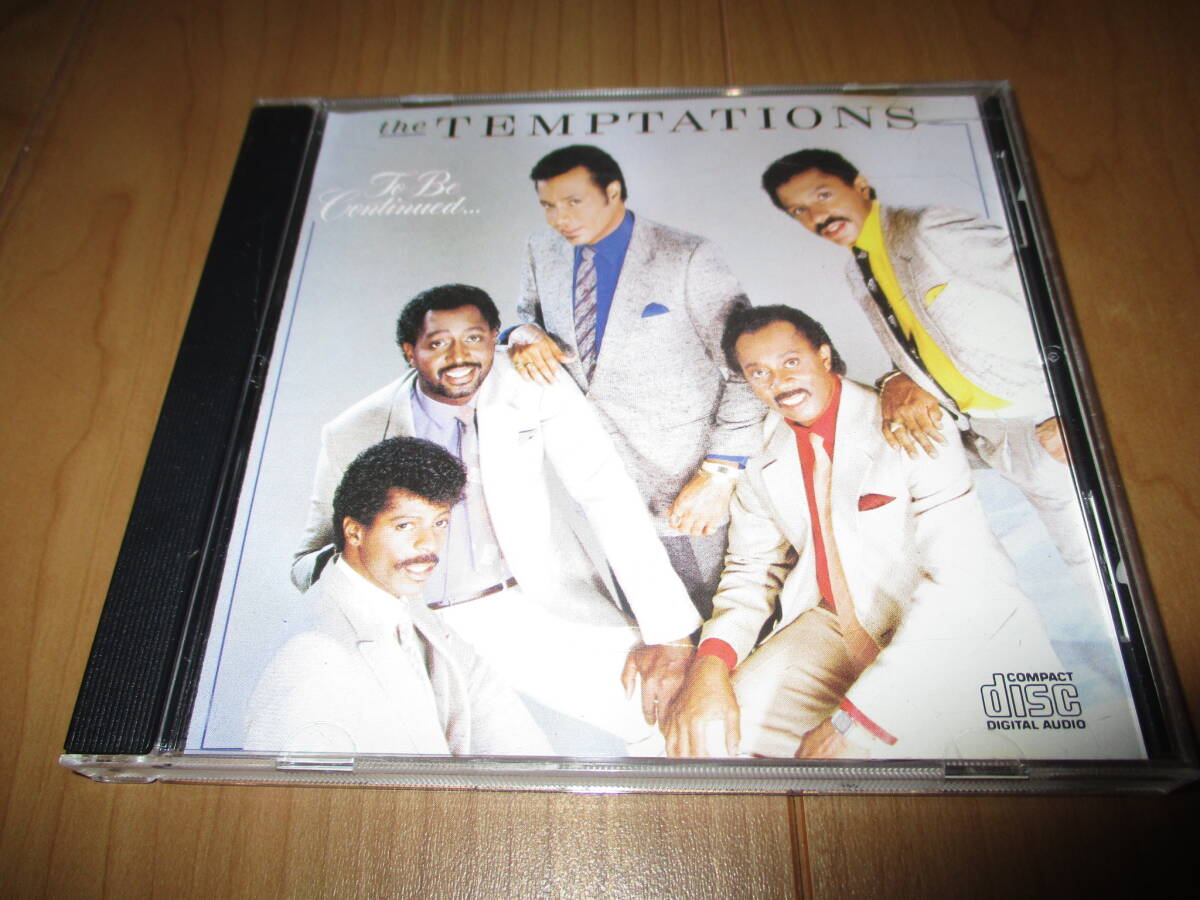 THE TEMPTATIONS TO BE CONTINUED.　テンプテーションズ　モータウン　輸入中古盤