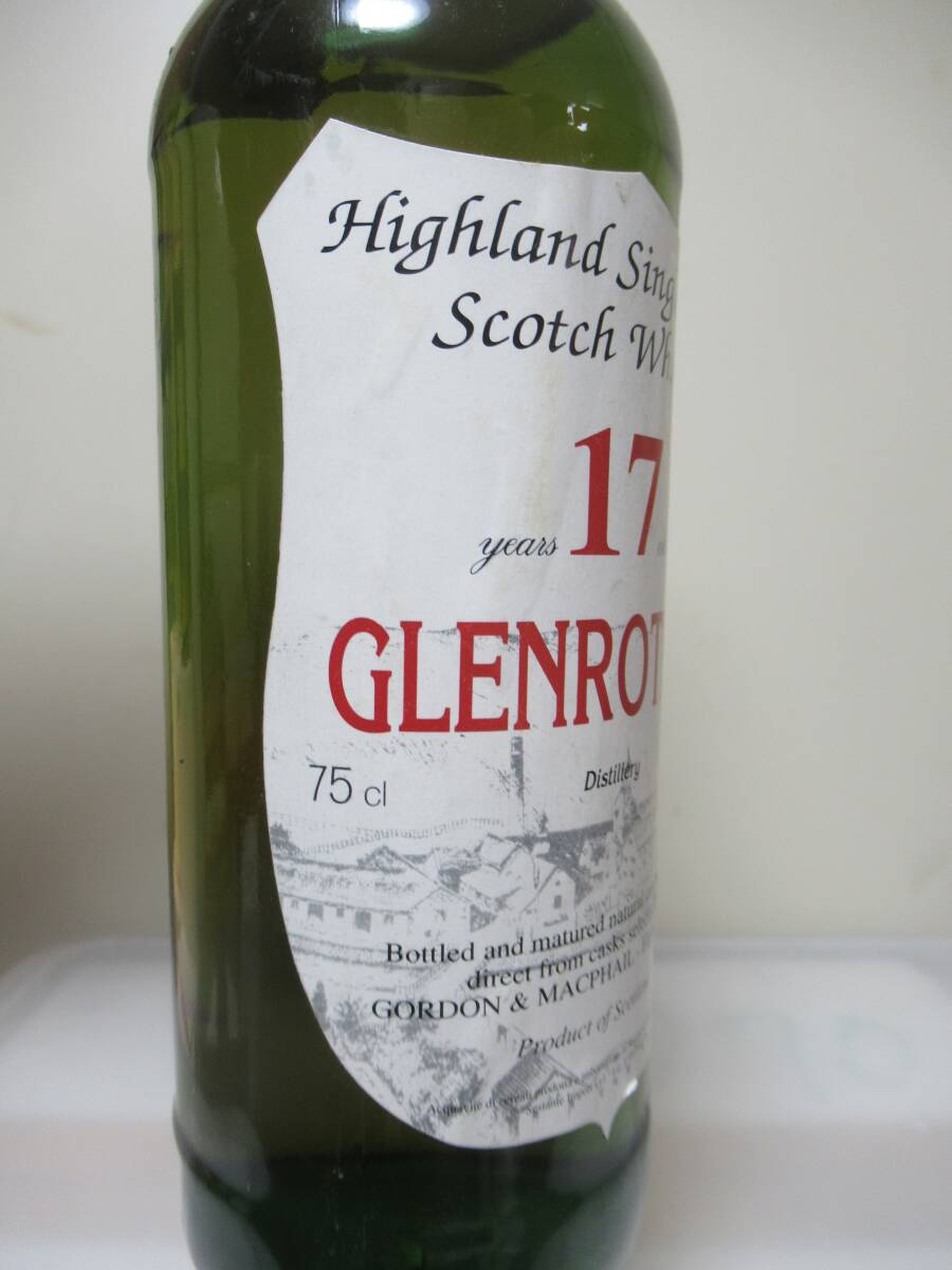 b009◆◆グレンロセス17年 59.5% 750ml　70年代稀少オールド　セスタンテ◆◆ 