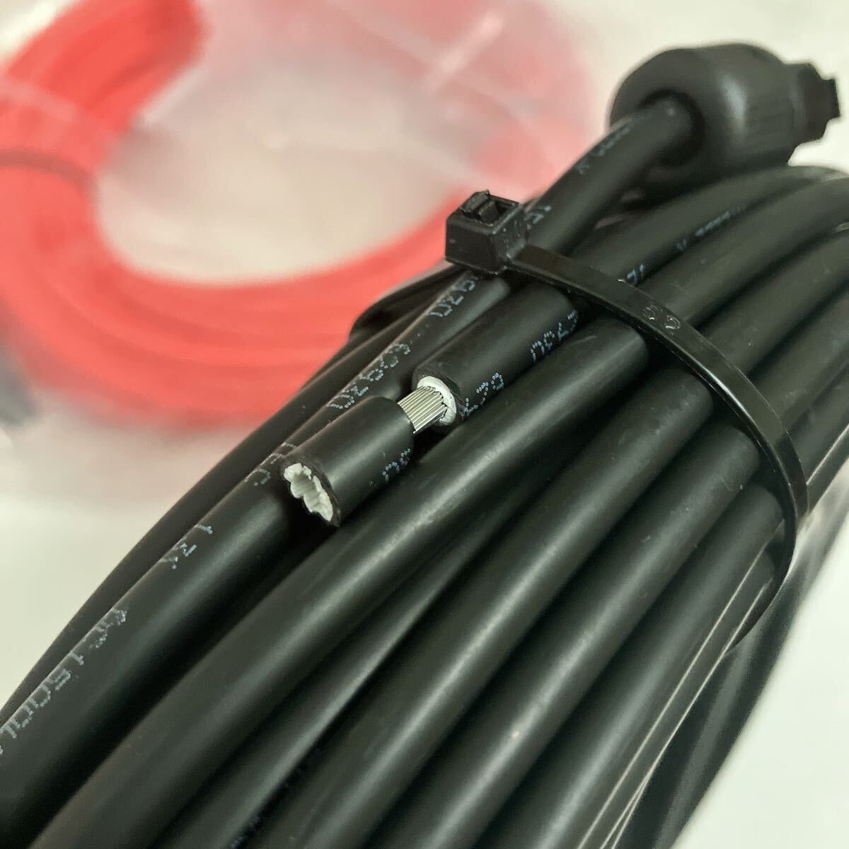即購入可】ソーラーパネル ワイヤー ケーブル メッキ 太陽光発電 即購入可】ソーラーパネル ワイヤー ケーブル メッキ 太陽光発電