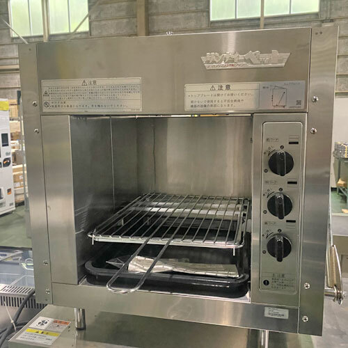  газ гриль Rinnai (Rinnai) RGP-43SV город газ для бизнеса б/у / доставка отдельно . предварительный расчет 