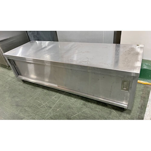 コンロ台 引戸付き 業務用 中古/送料別途見積
