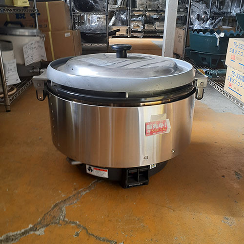 ガス炊飯器 5升 リンナイ(Rinnai) RR-S500CF 都市ガス 業務用 中古/送料別途見積