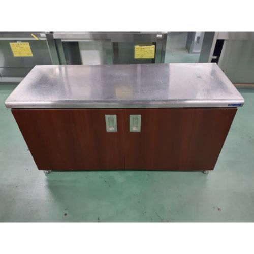 コンロ台 観音扉付き 業務用 中古/送料別途見積