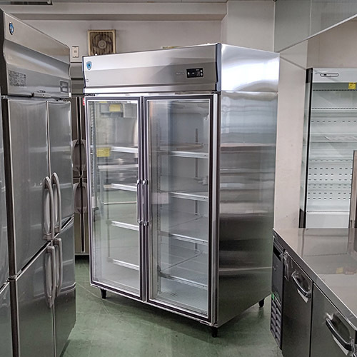 【業(yè)界最長1年保証】冷凍リーチインショーケース スイング扉 大和冷機 493EFKP 業(yè)務用 中古/送料別途見積
