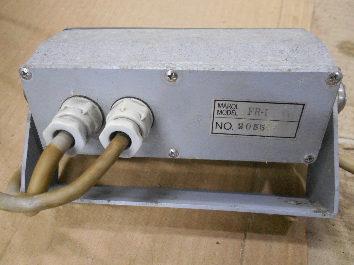 26-762 マロール㈱ MAROL オートパイロット用 舵角指示器FR-1& 26-762 マロール㈱ MAROL オートパイロット用 舵角指示器FR-1&
