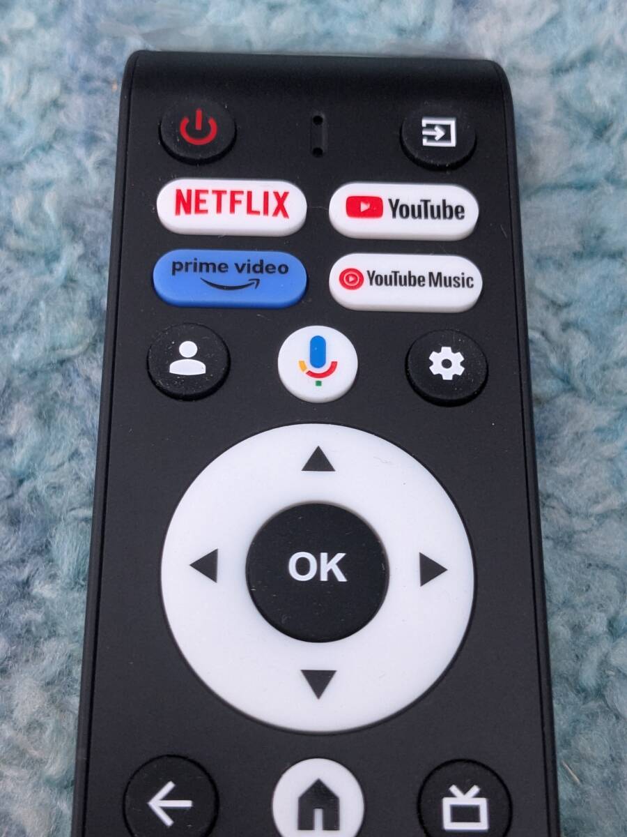 チューナーレステレビ TL-4302UHD 純正リモコン 美品です♪（5万