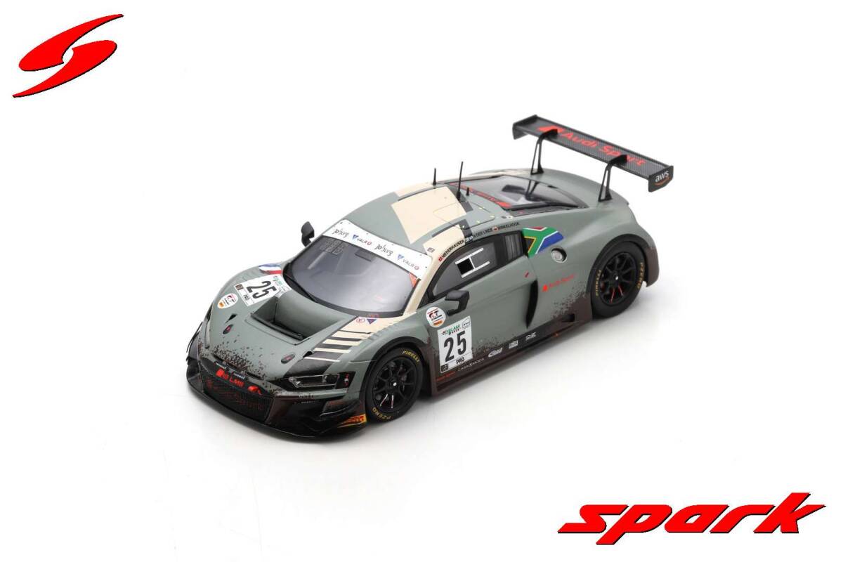 ■スパークモデル 1/43 2021 アウディR8 LMS GT3 #25 キャラミ9h