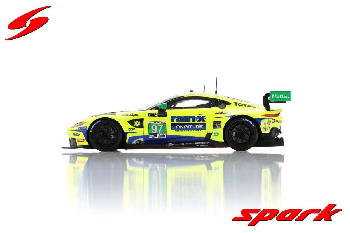 # ограничение 300pcs. Spark Model 1/43 2021 Aston Martin vantage AMR GT3 #97 Daytona 24h